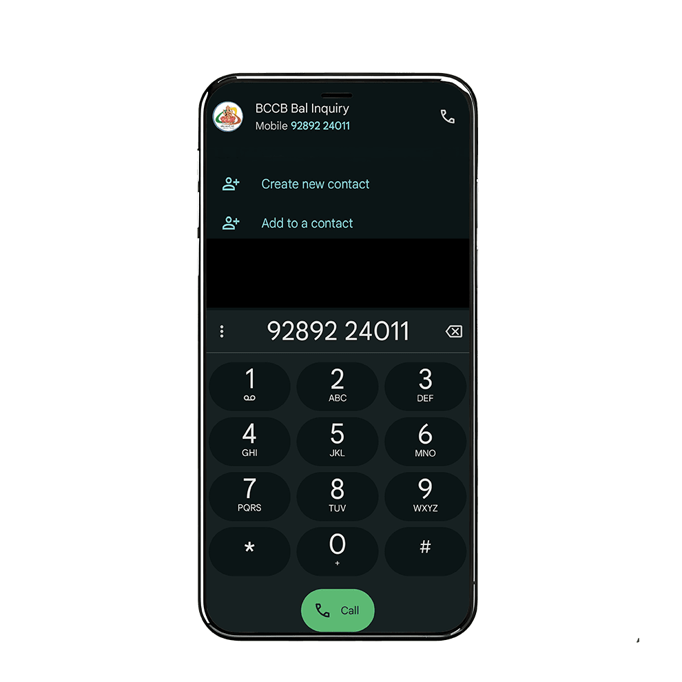 Missed Call Balance Inquiry